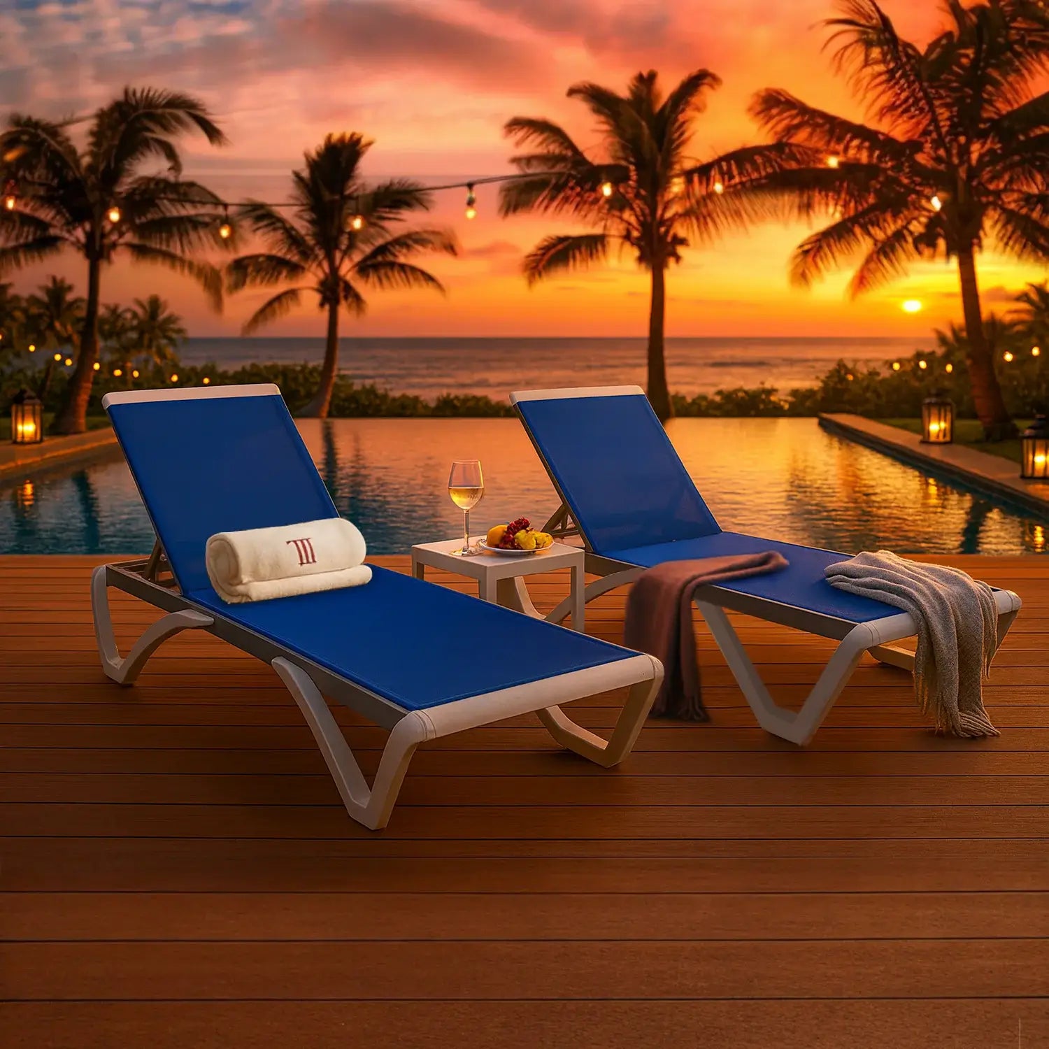 Santorini Sun Lounger