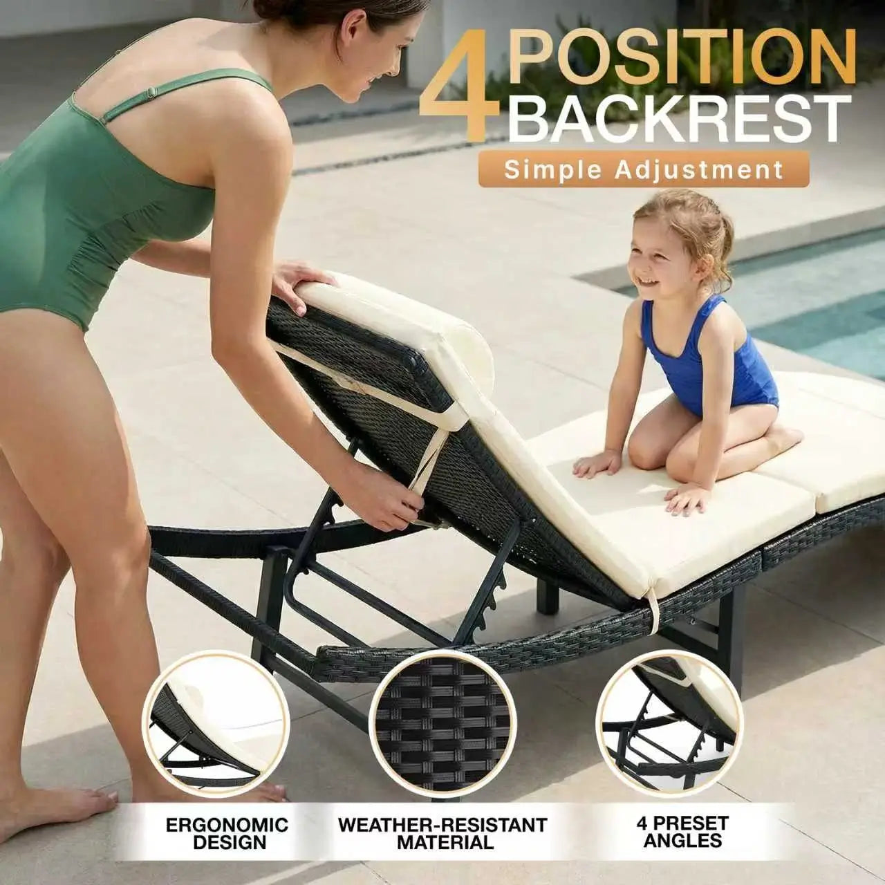 Capri Sun Loungers (Set of 2)