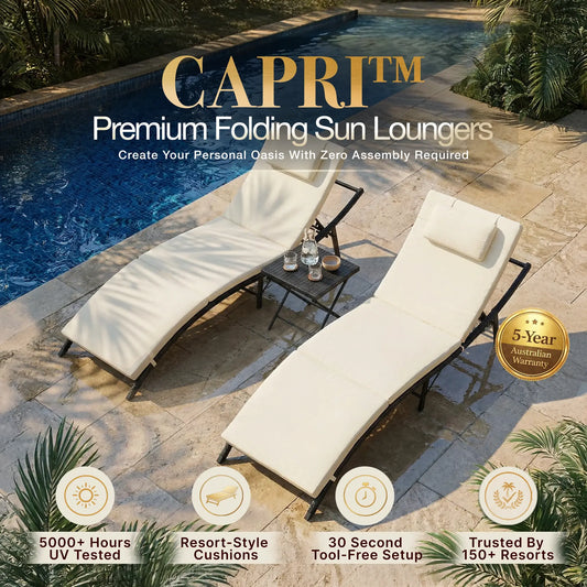 Capri Sun Loungers (Set of 2)
