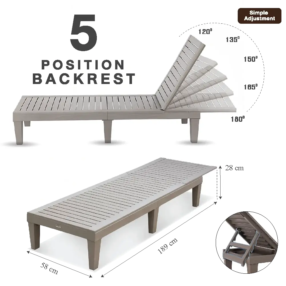 Amalfi Sun Lounger