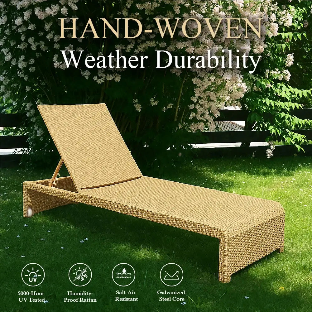 Monaco Outdoor Lounge Bed(Set of 2)