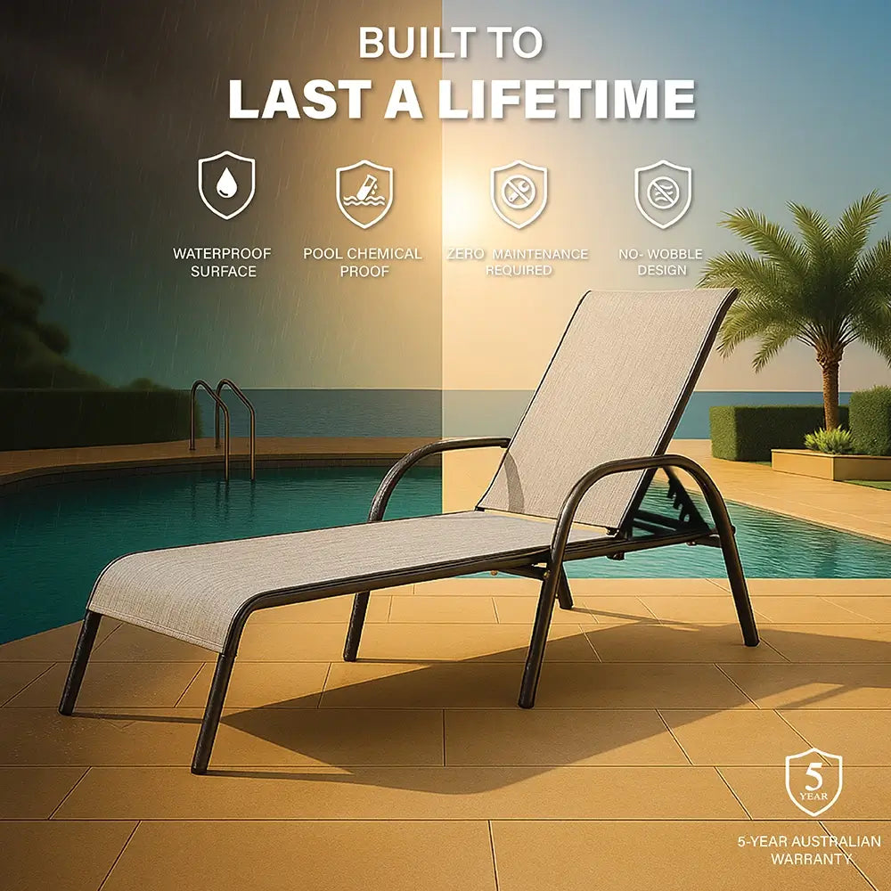 Mykonos Sun Lounger (Set of 2)