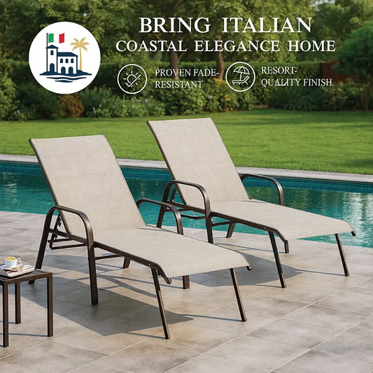 Mykonos Sun Lounger (Set of 2)