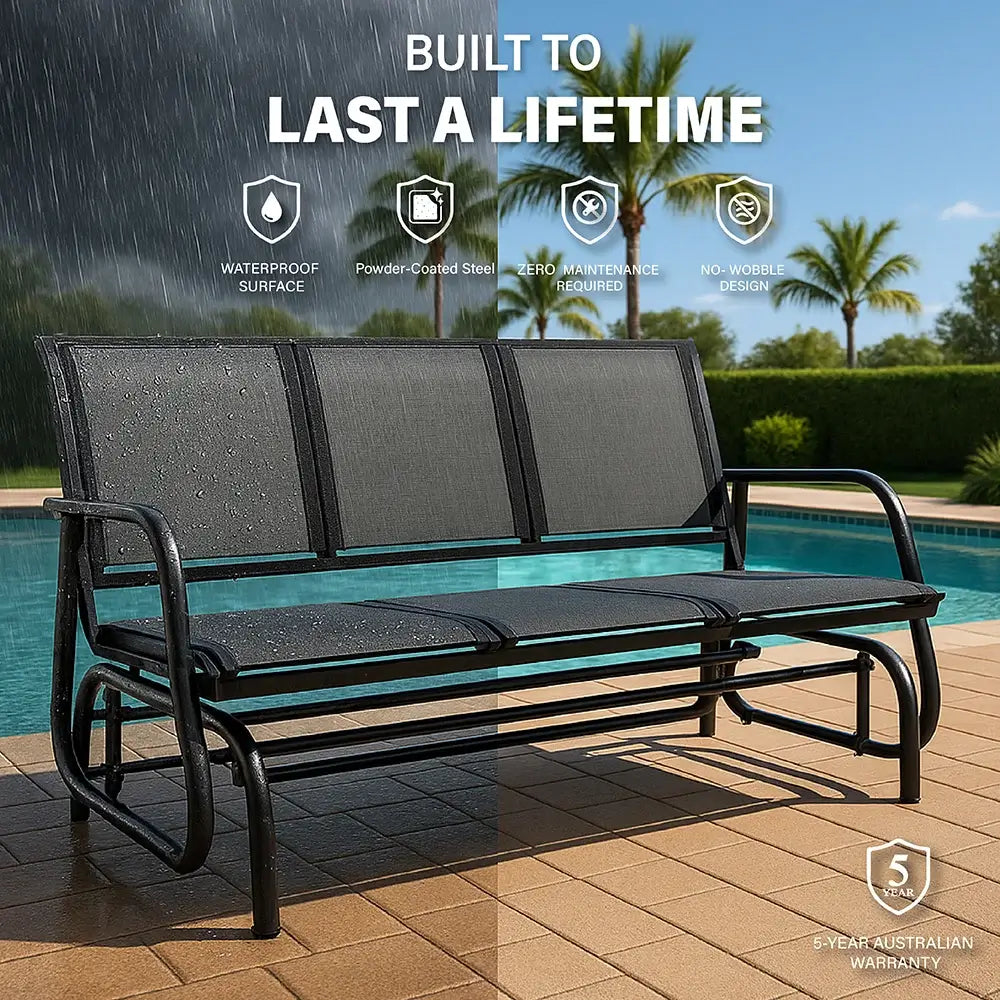 Corsica Glider Bench