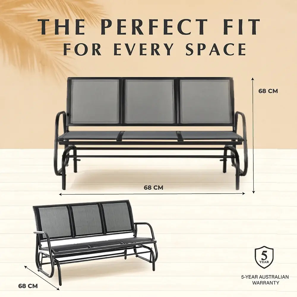 Corsica Glider Bench