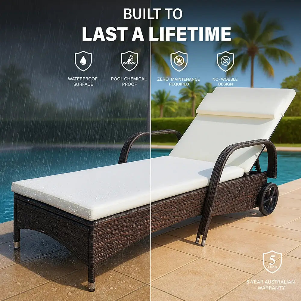 Cannes Sun Lounger (Set of 2)