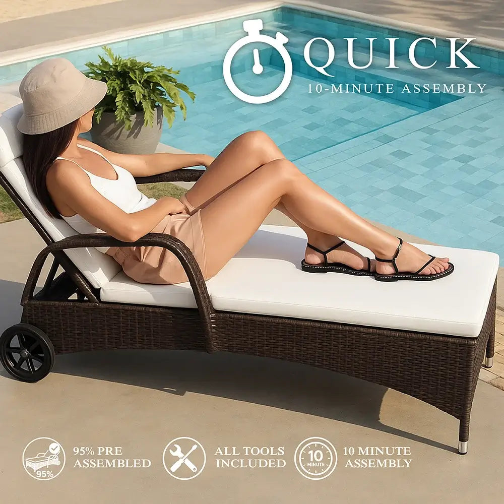 Cannes Sun Lounger (Set of 2)