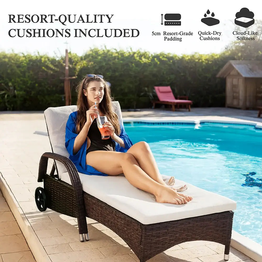 Cannes Sun Lounger (Set of 2)