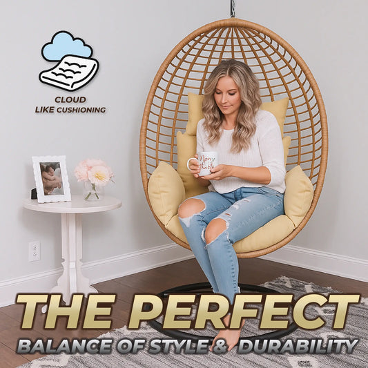 Verada Riviera Hanging Egg Chair
