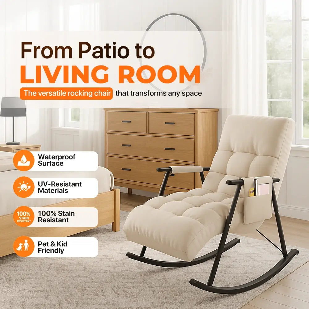Duo Luxe Solo Rocking Chair – Verada