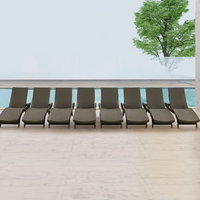 Riviera All Weather Sun Loungers (Set of 2) - Dark Brown